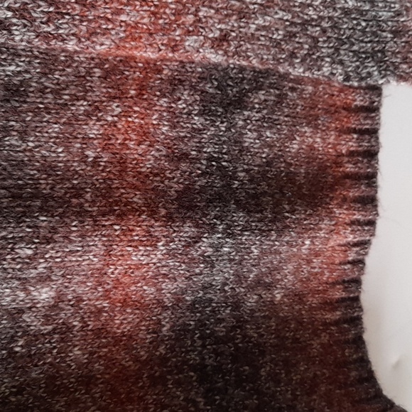 Maurices Open Front Cardigan Peach/Gray Size M NWT - Picture 4 of 9